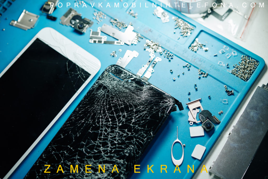 zamena ekrana na mobilnom telefonu